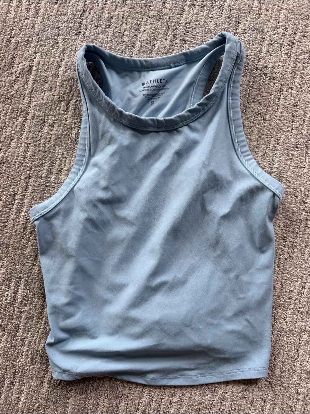 Athleta Dusty Blue Racerback Tank
